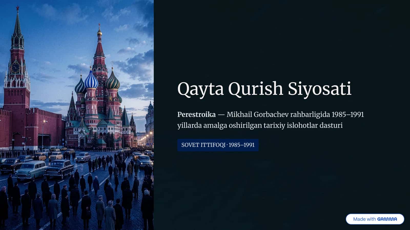 Perestroika