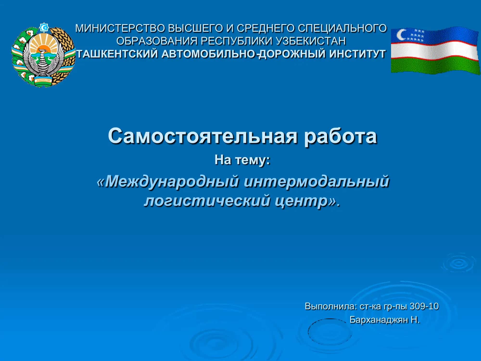 Международный интермодальный логистический центр