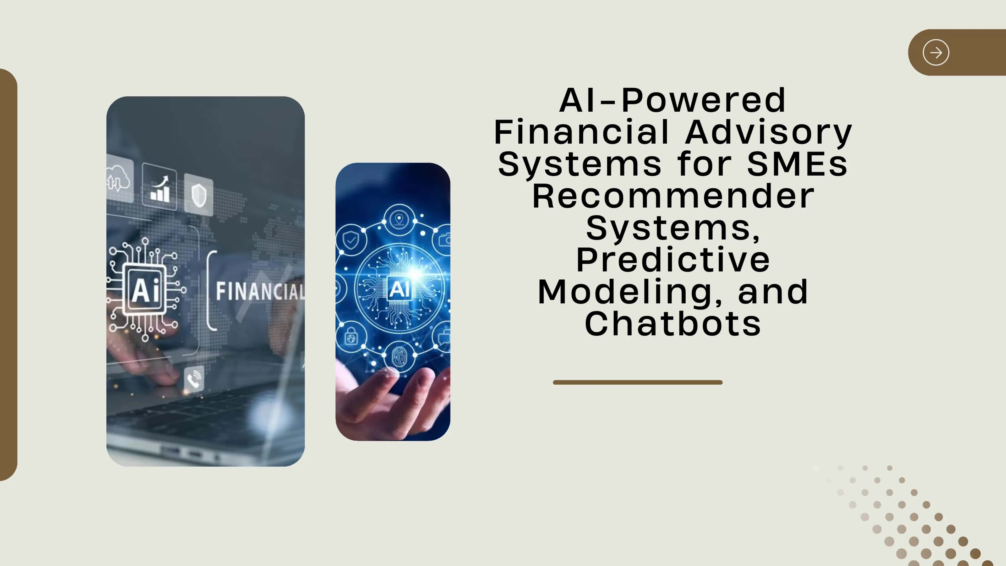 AI-Powered Financial Advisory Systems for SMEs