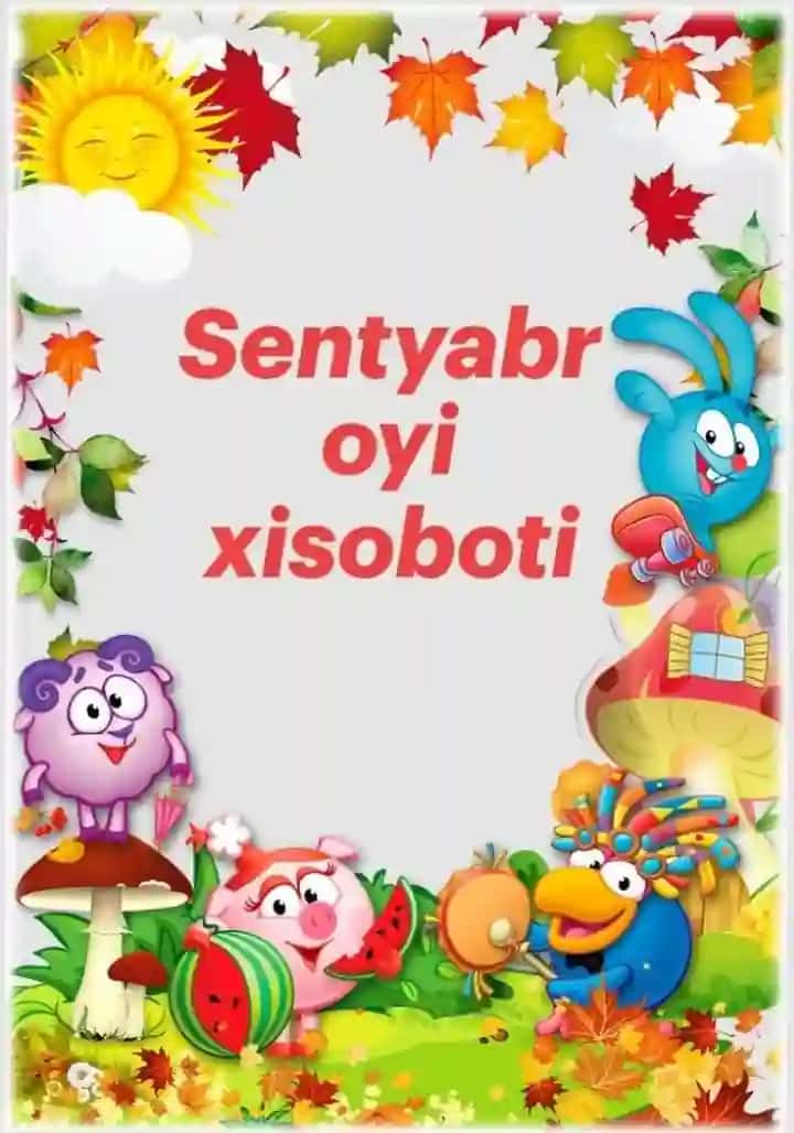 Sentyabr oyi hisoboti