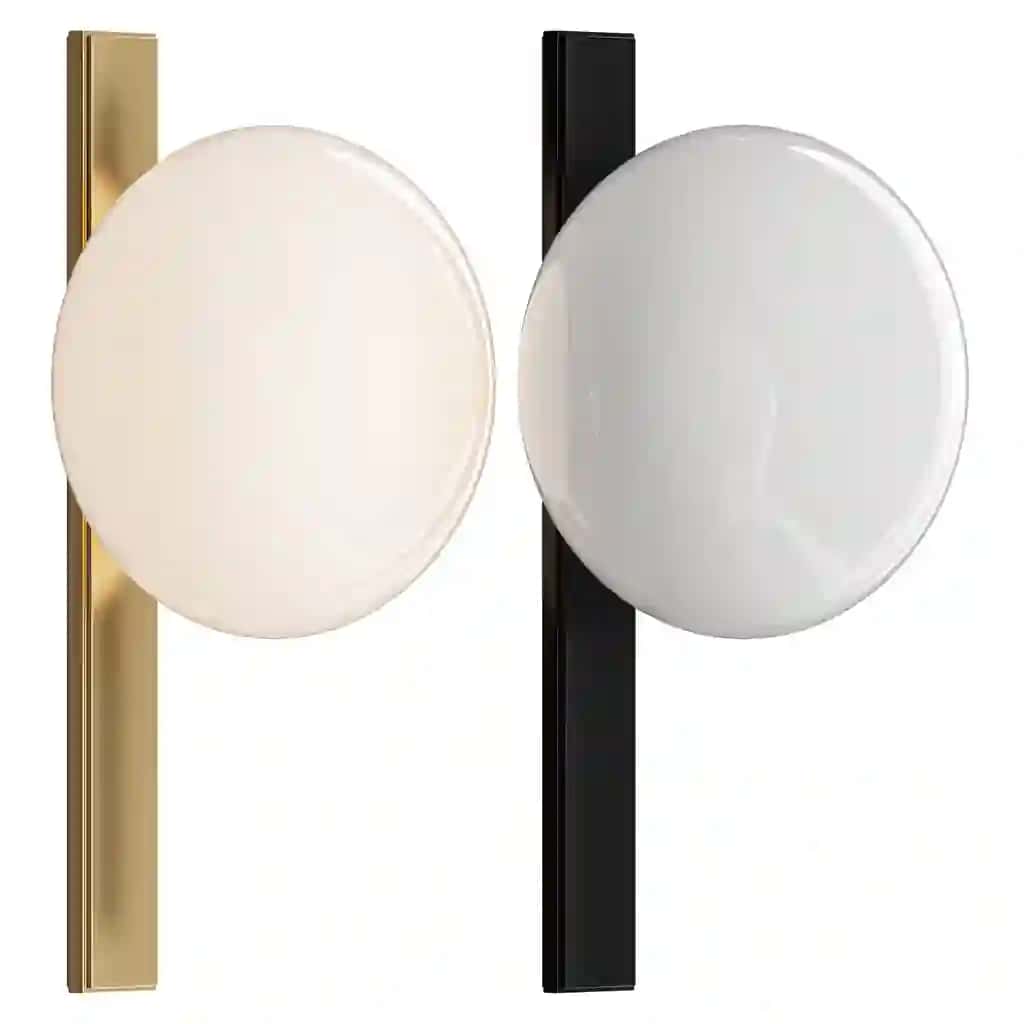 Estiluz Circ 3720 Glass Wall Lamp