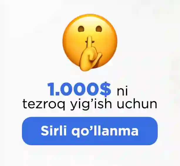 Qisqa vaqtda pul yig'ishning samarali usuli