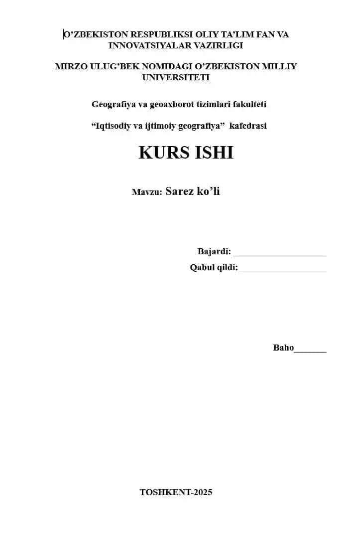 Sarez ko'li