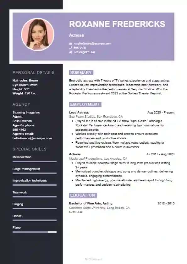 SV resume