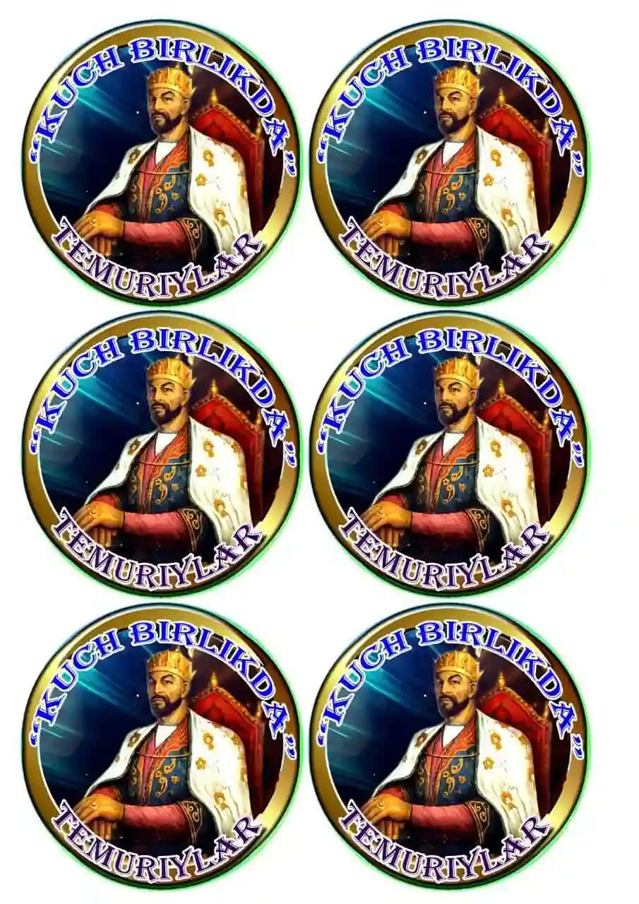 Amir Temur beydjik, emblema