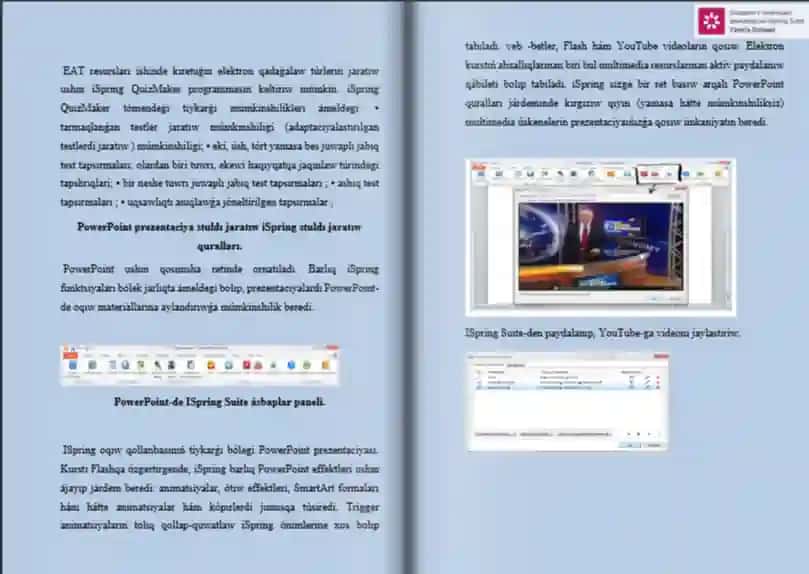 iSPRING DASTURINDE KITAP JARATIW
