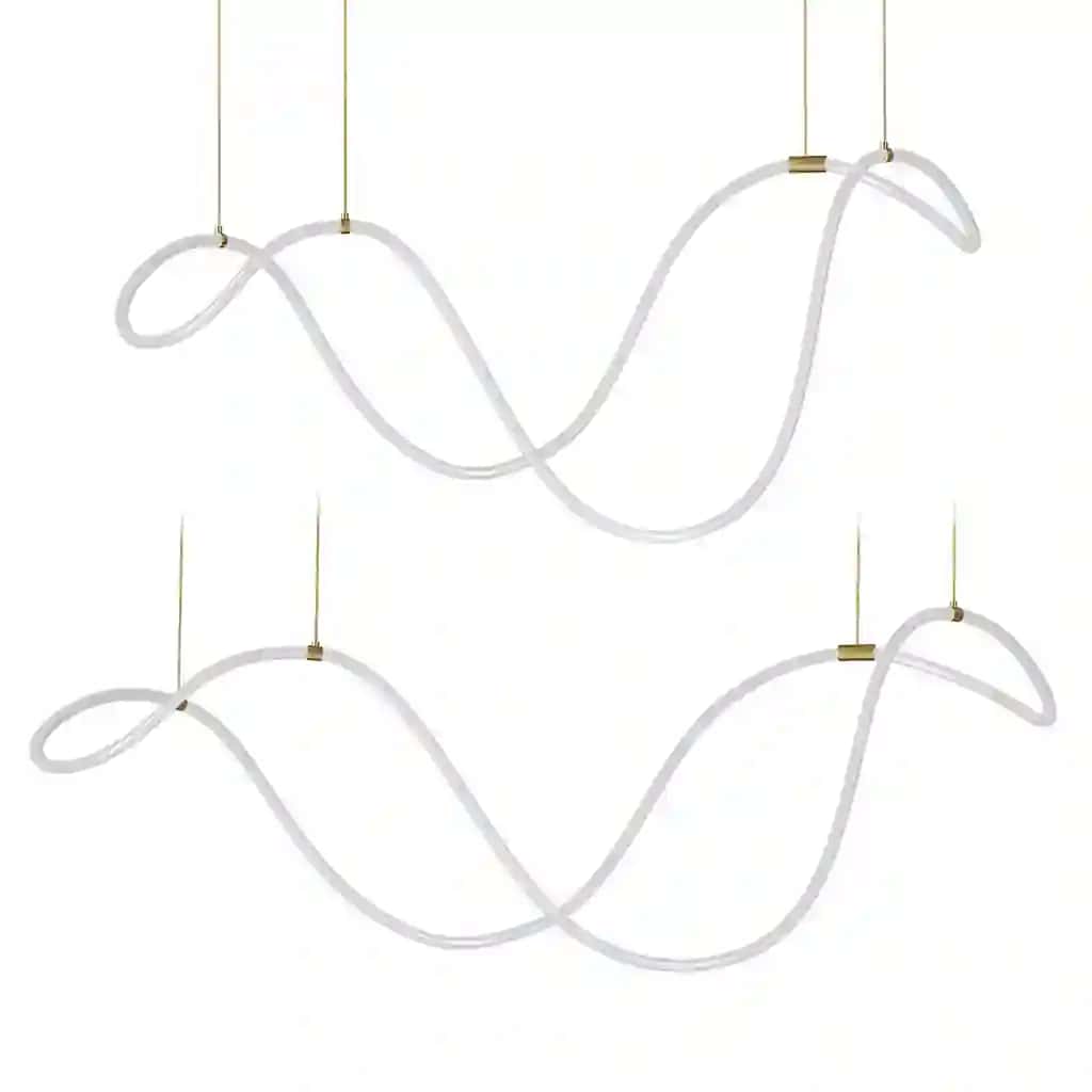 WOMO Rope Led Round Chandelier