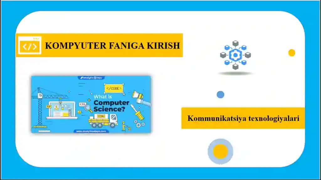 Kommunikatsiya texnologiyalari