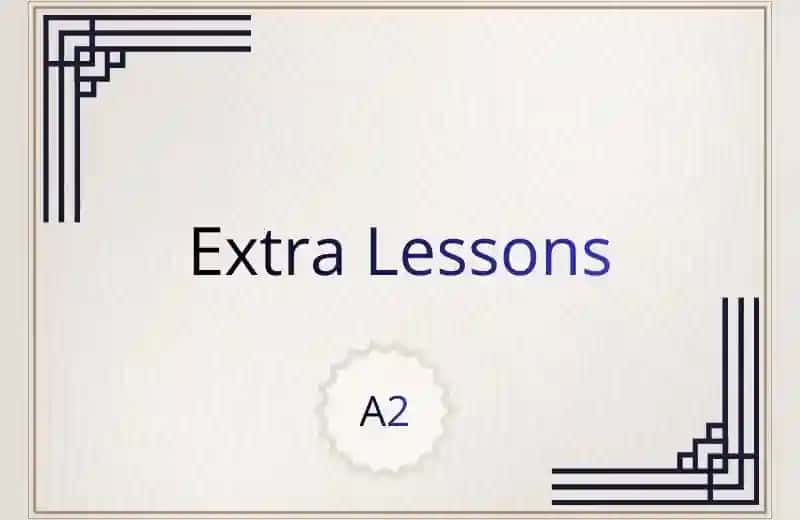 Extra lessons for A2 level
