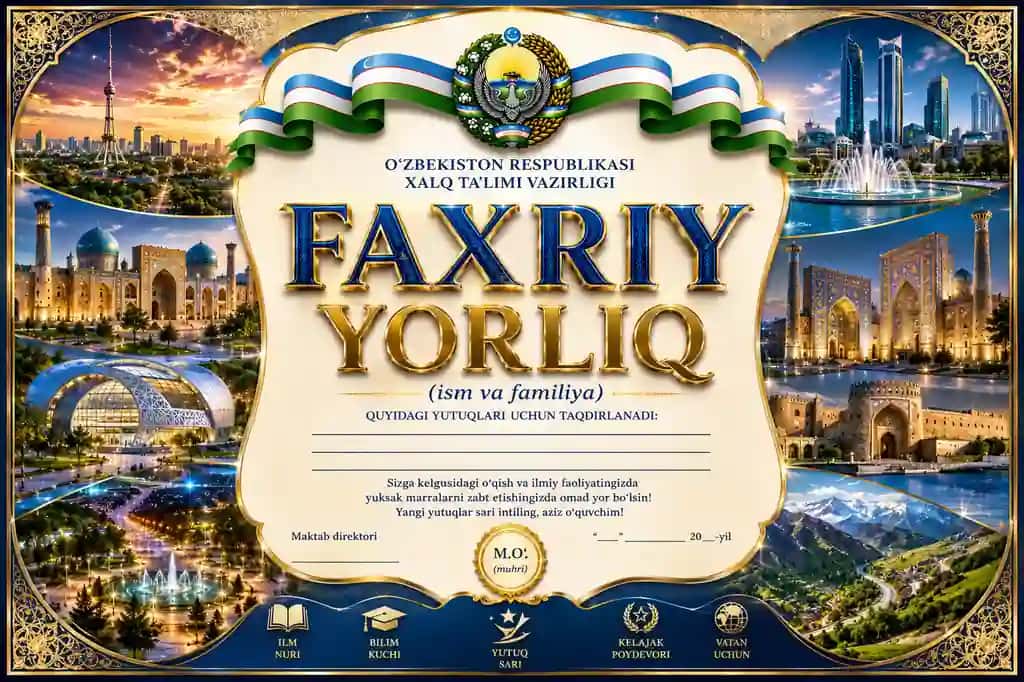 Faxriy yorliq