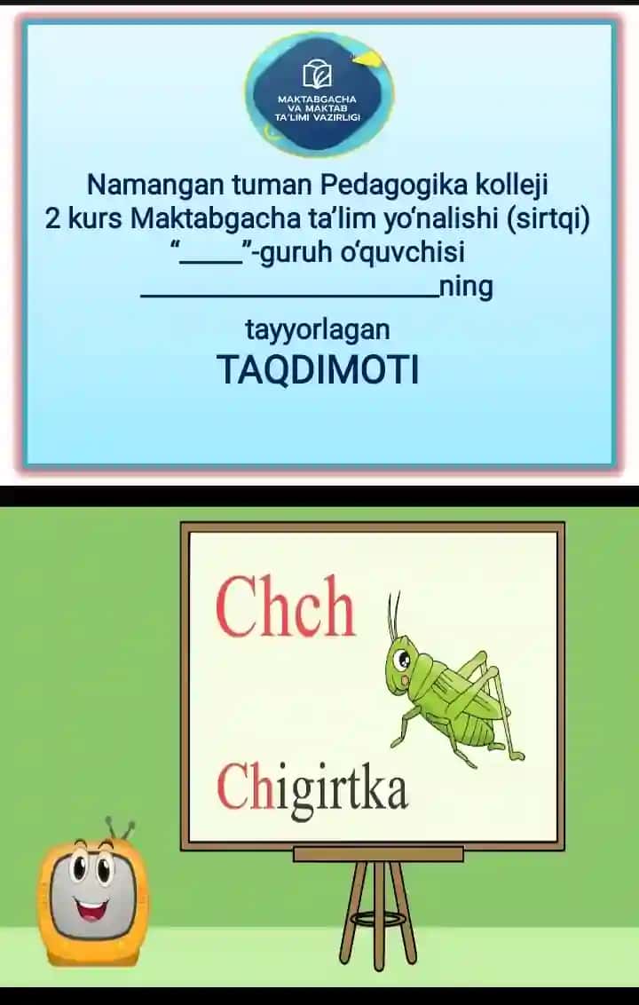 CH tovushi slayd