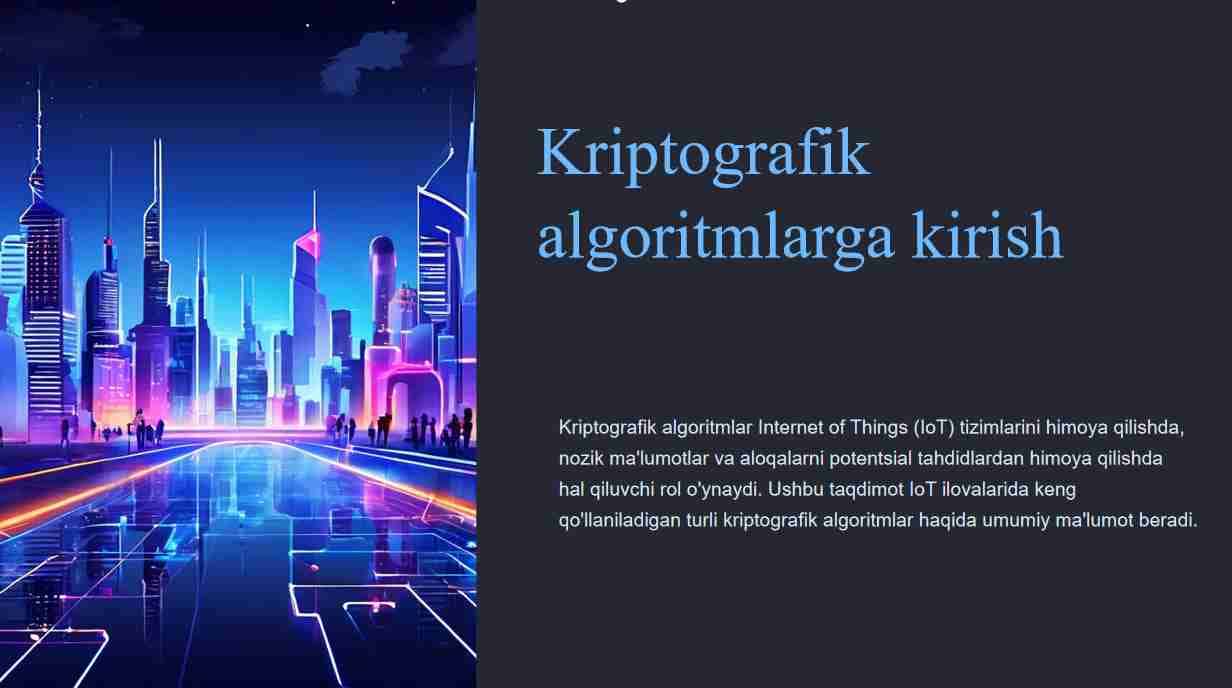 Kriptografik algoritmlar