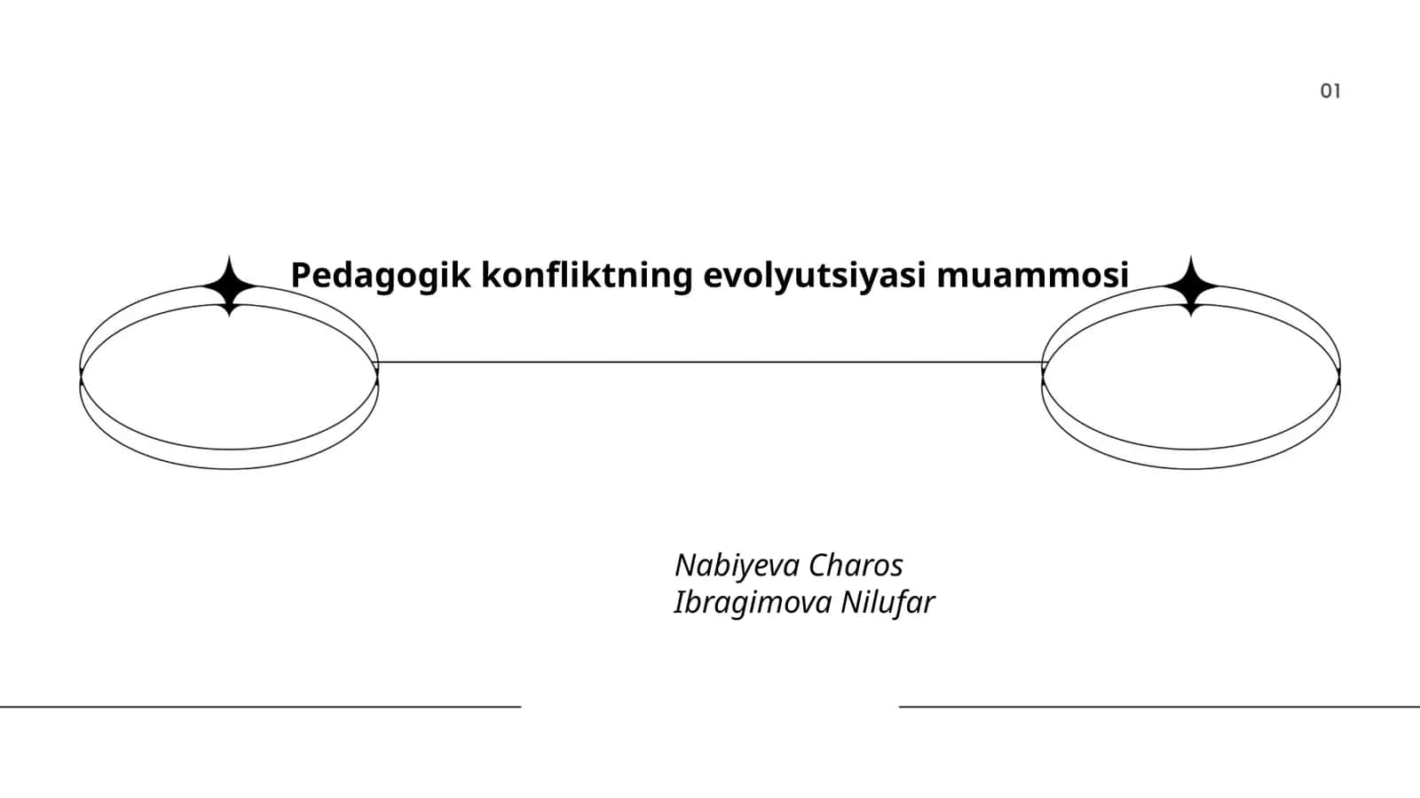 Pedagogik konfliktning evolyutsiyasi muammosi