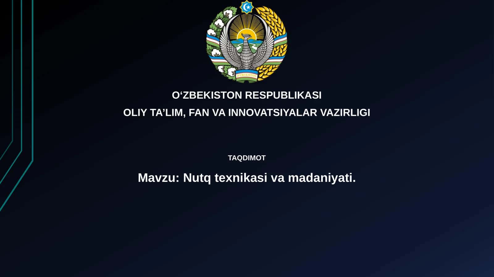 Nutqtexnikasivamadaniyati