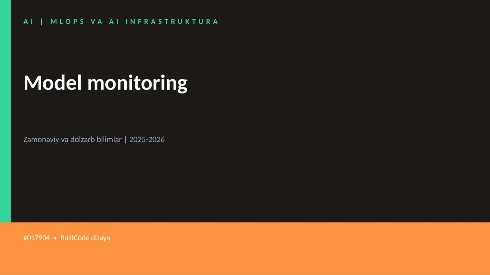 MLOPS VA AI INFRASTRUKTURA