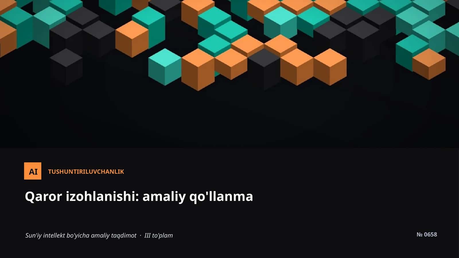 Tushuntiriluvchanlik