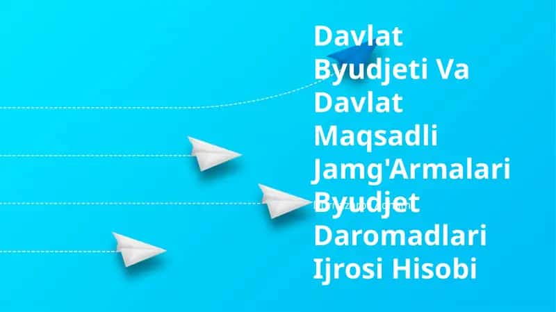 Davlat Byudjeti Va Davlat Maqsadli Jamg'Armalari Byudjet Daromadlari Ijrosi Hisobi
