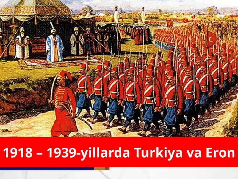 1918 – 1939-yillarda Turkiya va Eron