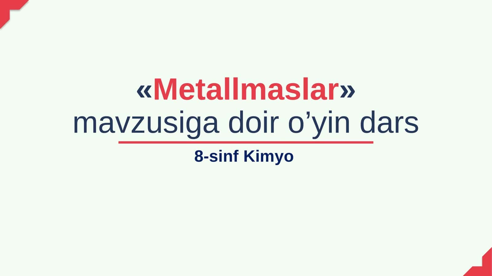 metallmaslar