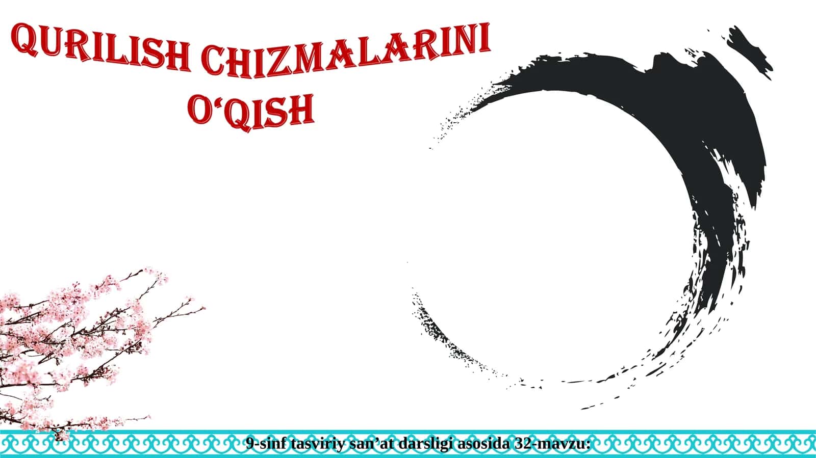32-mavzu: Qurilish chizmalarini o‘qishni boshlashdan oldin bino elementlari haqida ma’lumotga ega bo‘lish zarur
