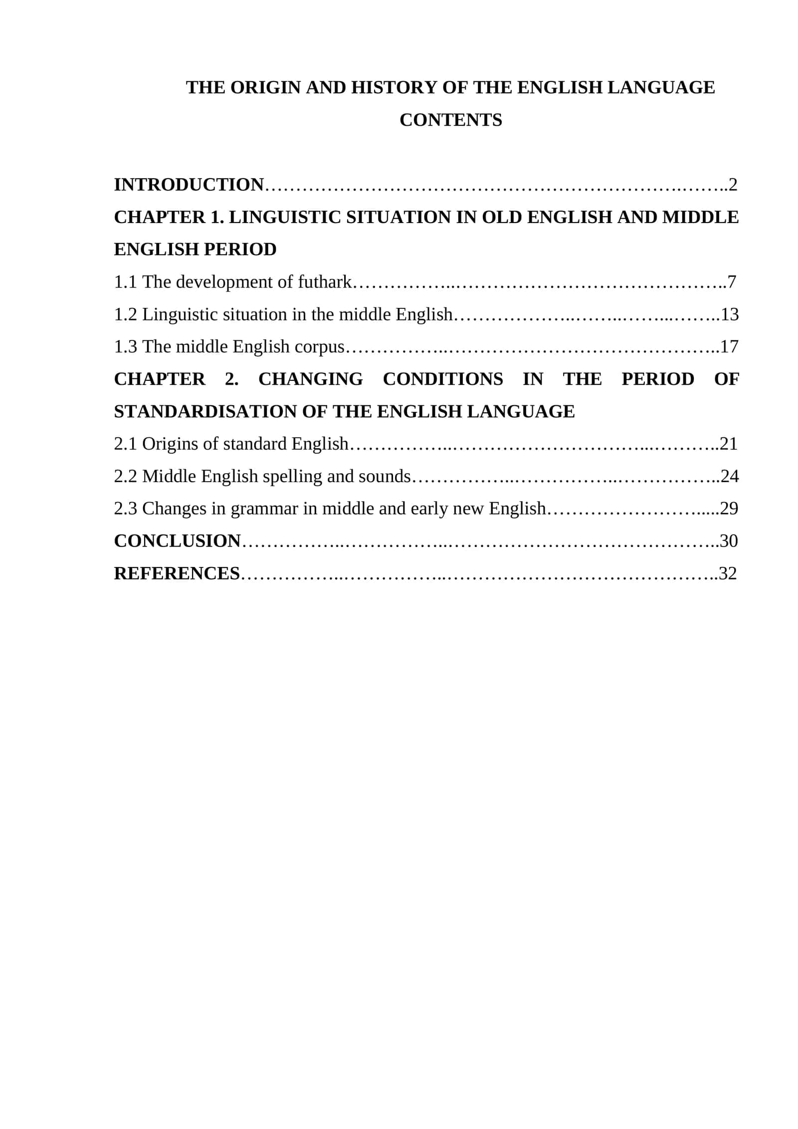 THE ORIGIN AND HISTORY OF THE ENGLISH LANGUAGE