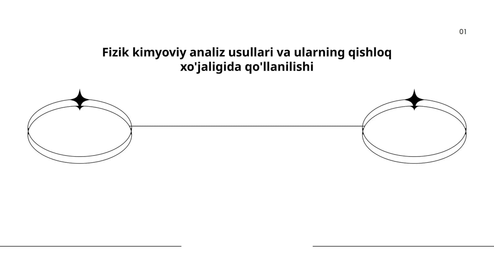 Fizik kimyoviy analiz usullari va ularning qishloq xo'jaligida qo'llanilishi