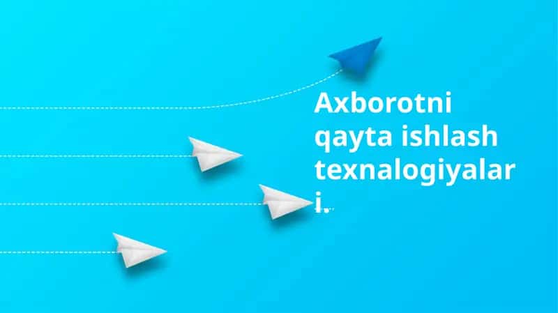 Axborot qayta ishlash