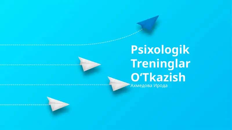 Psixologik Treninglar OʻTkazish
