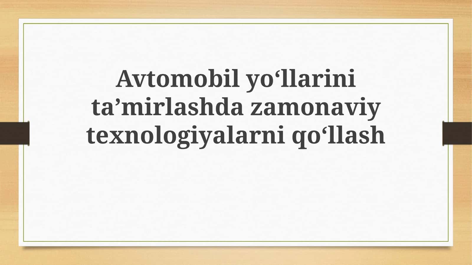 Avtonom boshqariladigan mashinalar