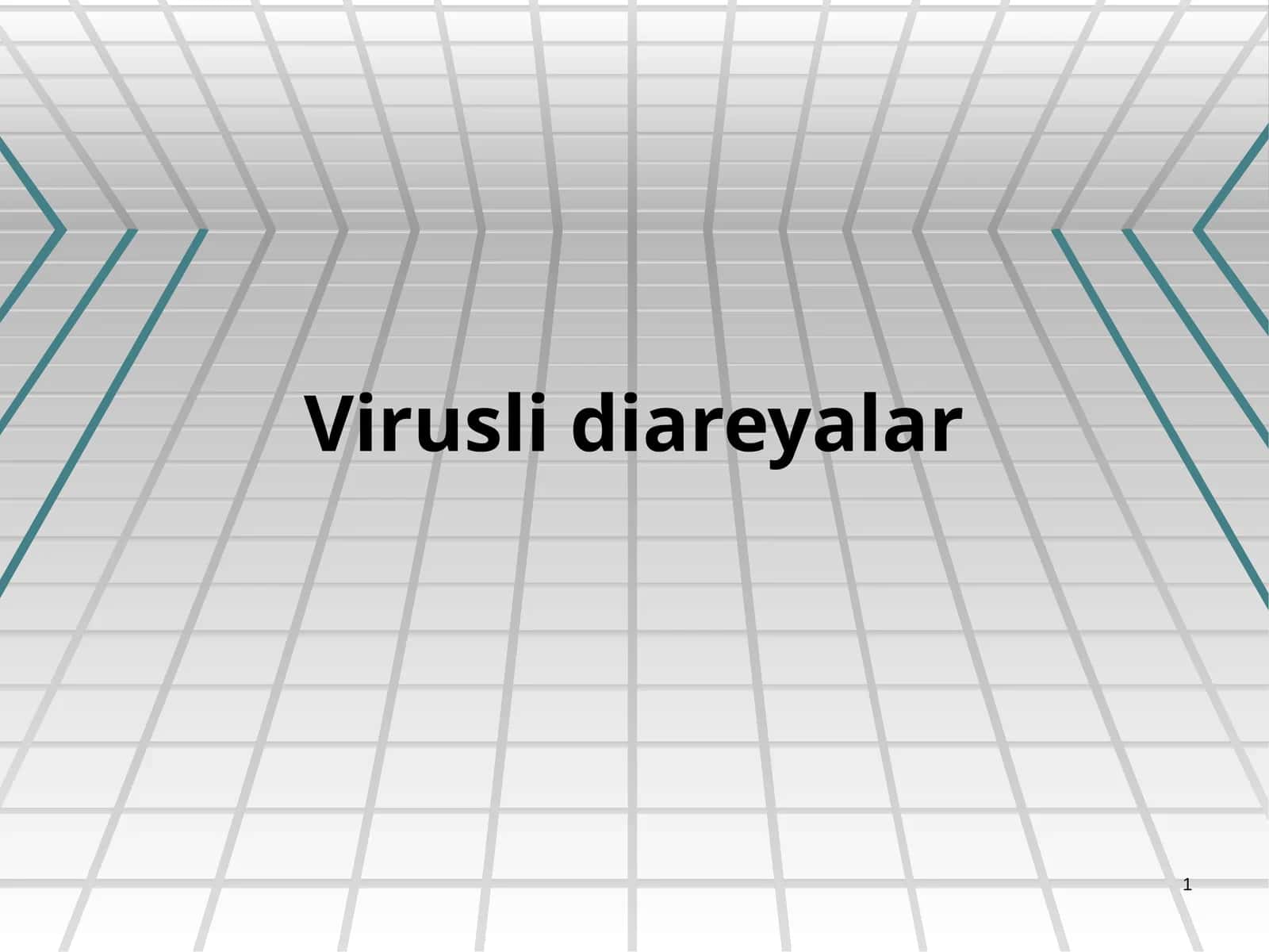 Virusli diareyalar
