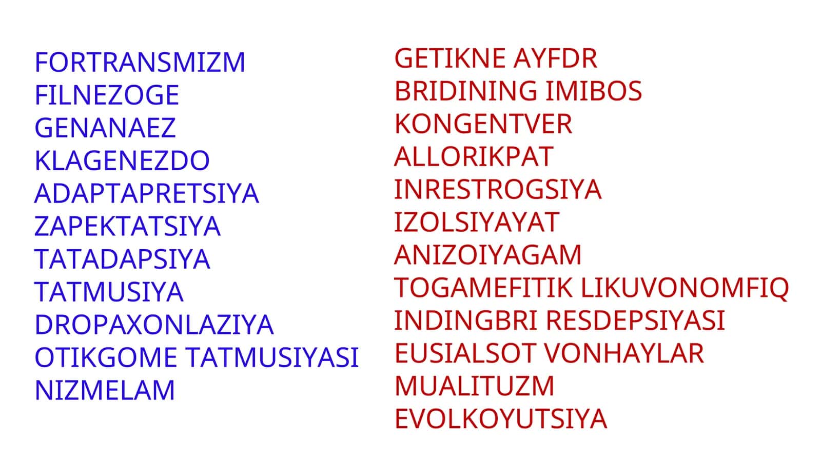 Barg kesuvchi chumolilar (Atta)