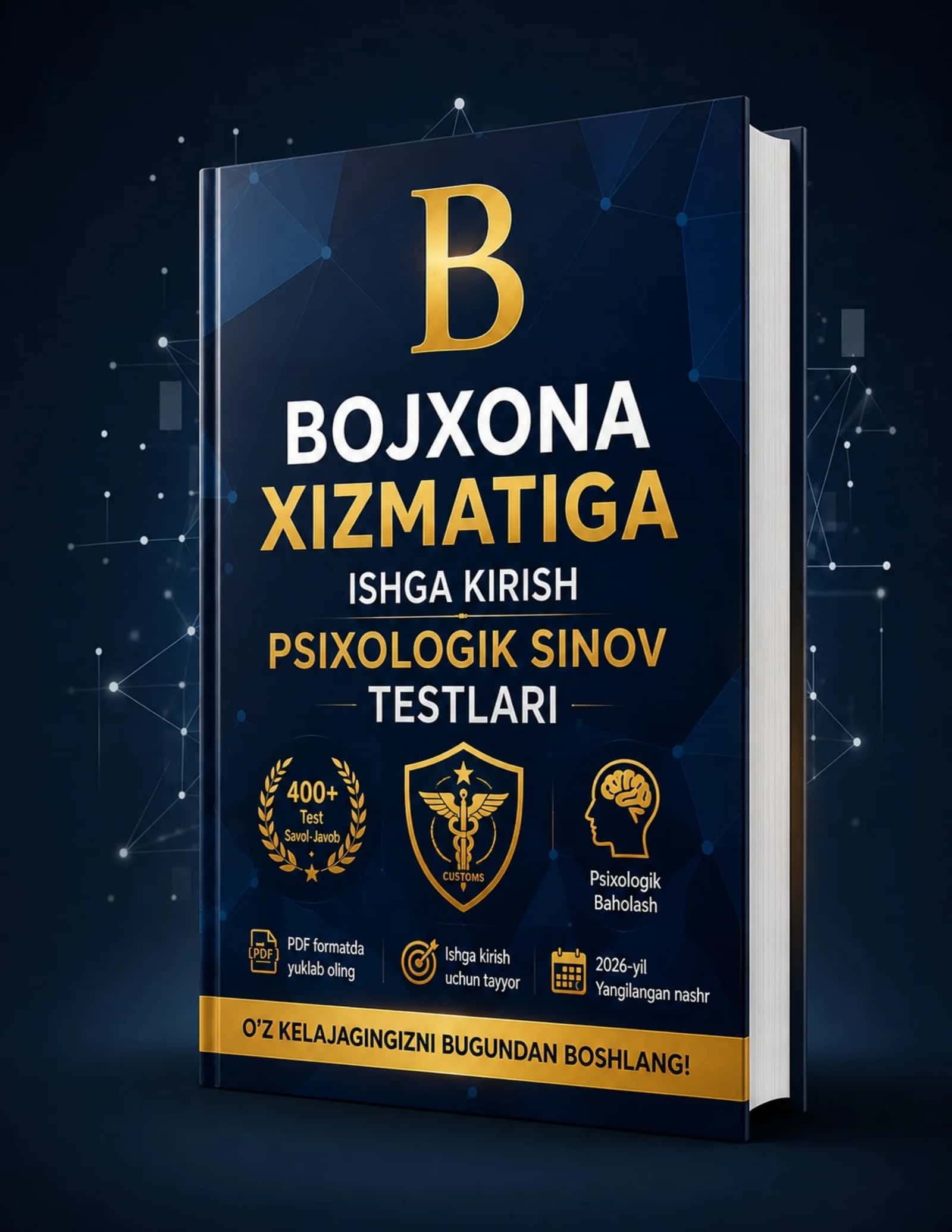 BOJXONA AKADEMIYASI - TEST SAVOLLARI