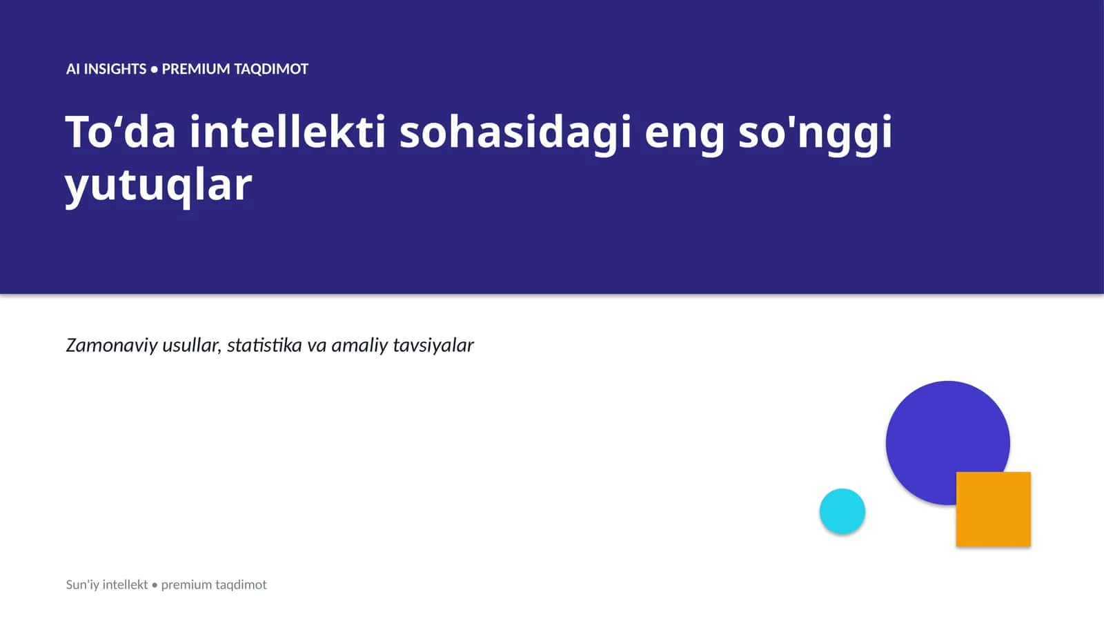 Premium Taqdimot