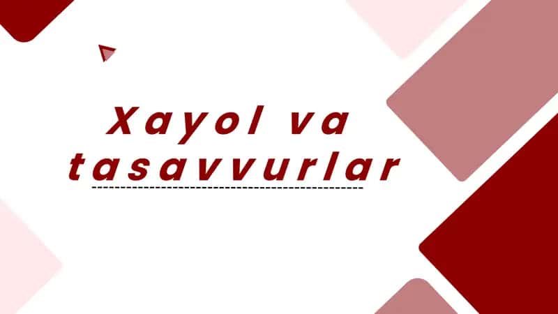 Xayolvatasavvurlar