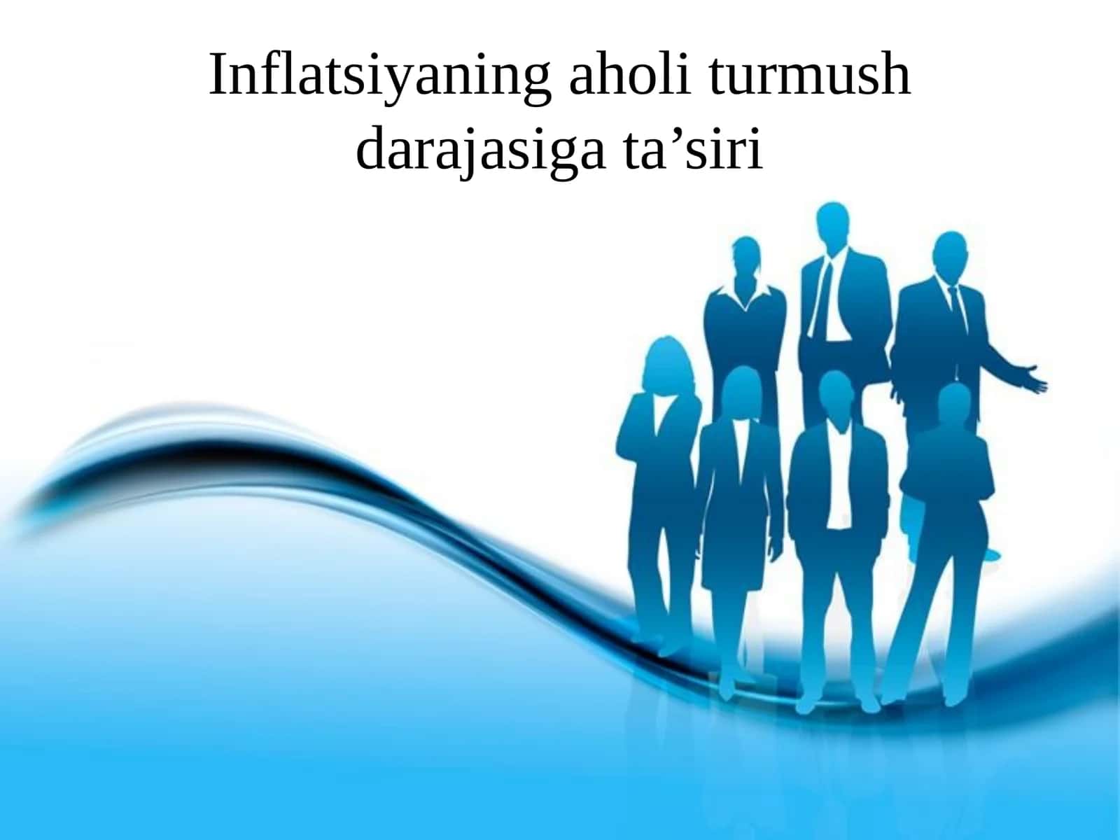 Inflatsiyaning aholi turmush darajasiga ta’siri