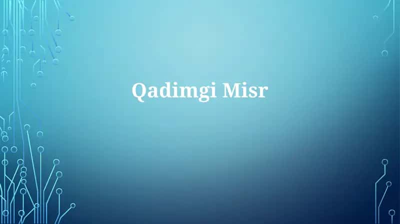 Qadimgi Misr