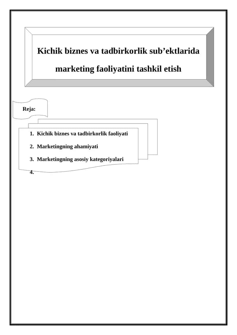 Marketingning ahamiyati