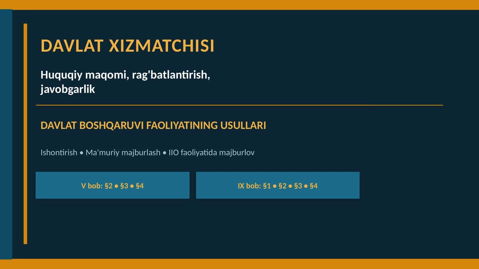 DAVLAT XIZMATCHISI