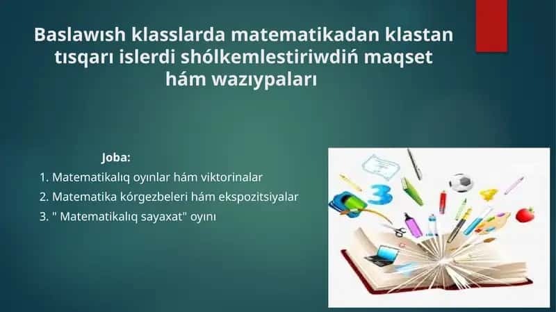 Matematika Materiallari