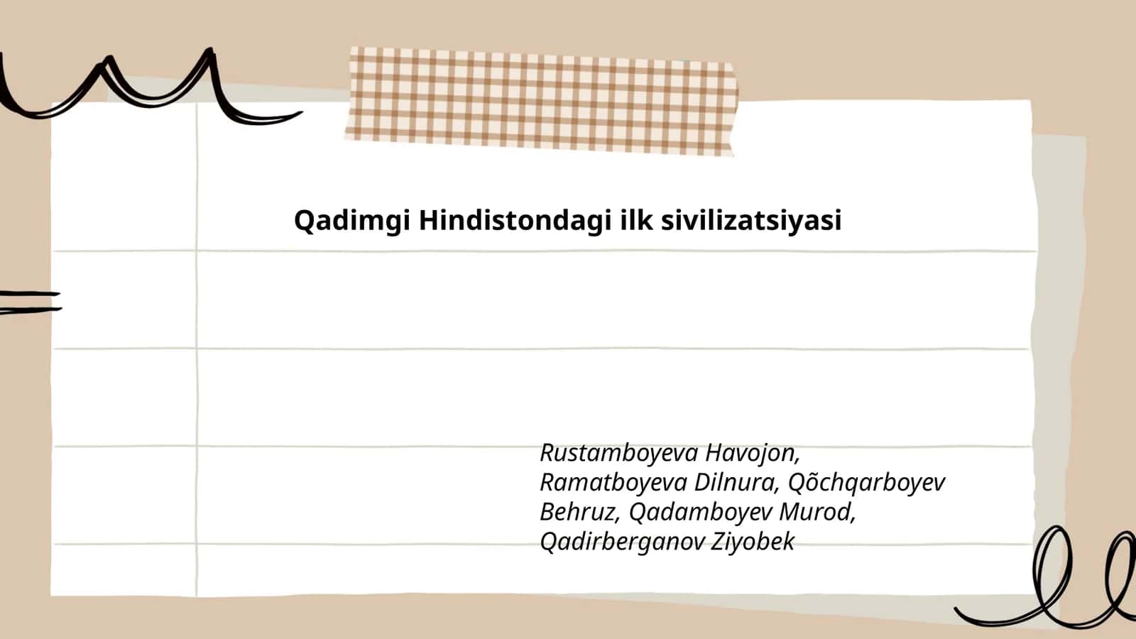 Qadimgi Hindistondagi ilk sivilizatsiyasi