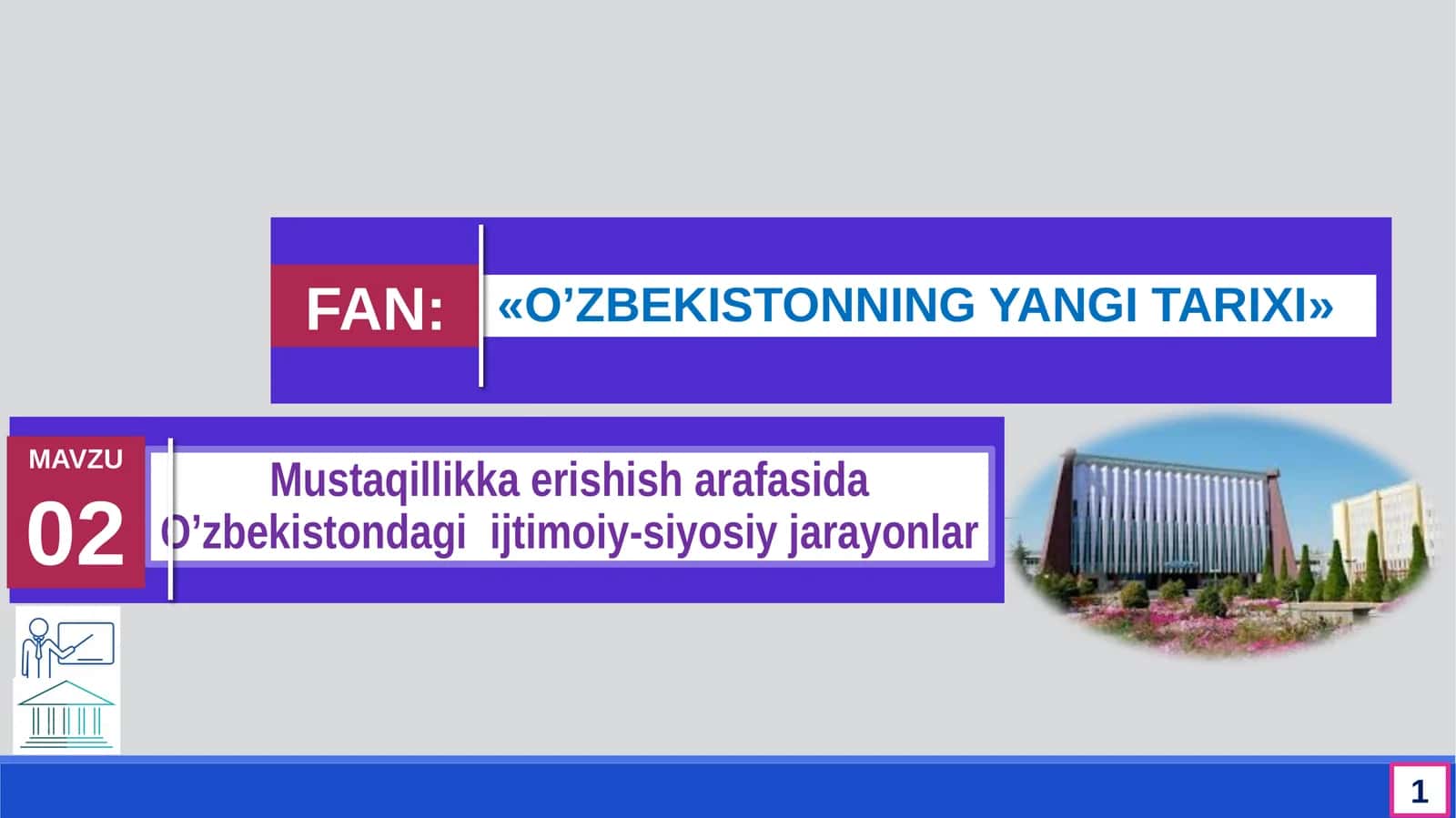 Mustaqillikka erishish arafasida O’zbekistondagi ijtimoiy-siyosiy jarayonlar