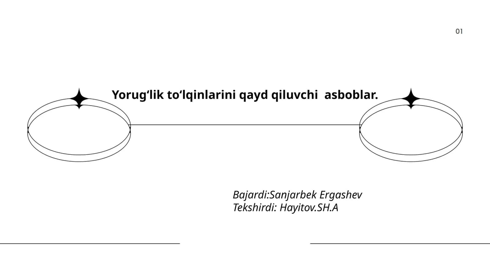 Interferometrlarning turlari