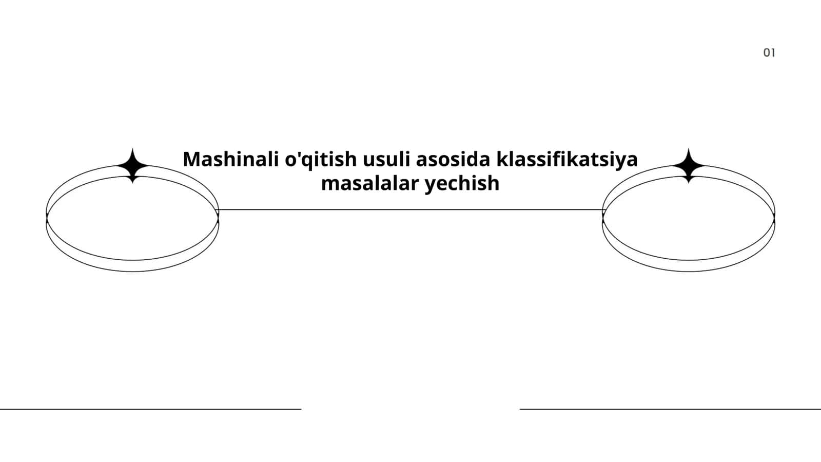 Mashinali o'qitish usuli asosida klassifikatsiya masalalar yechish