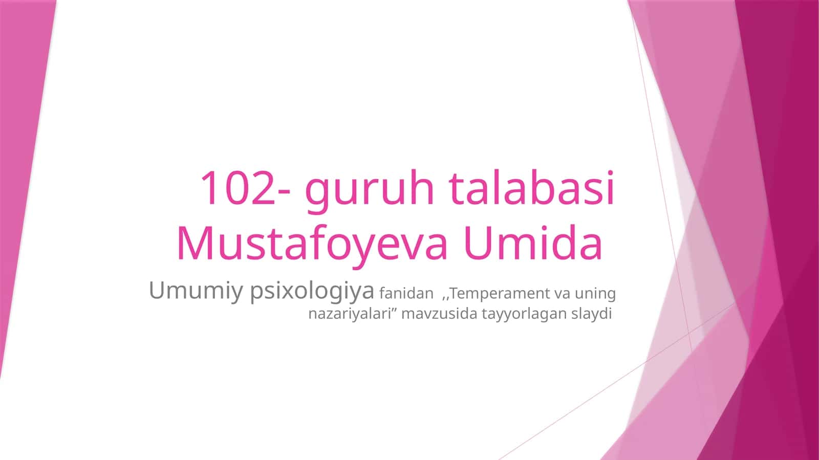 Temperament va uning nazariyalari