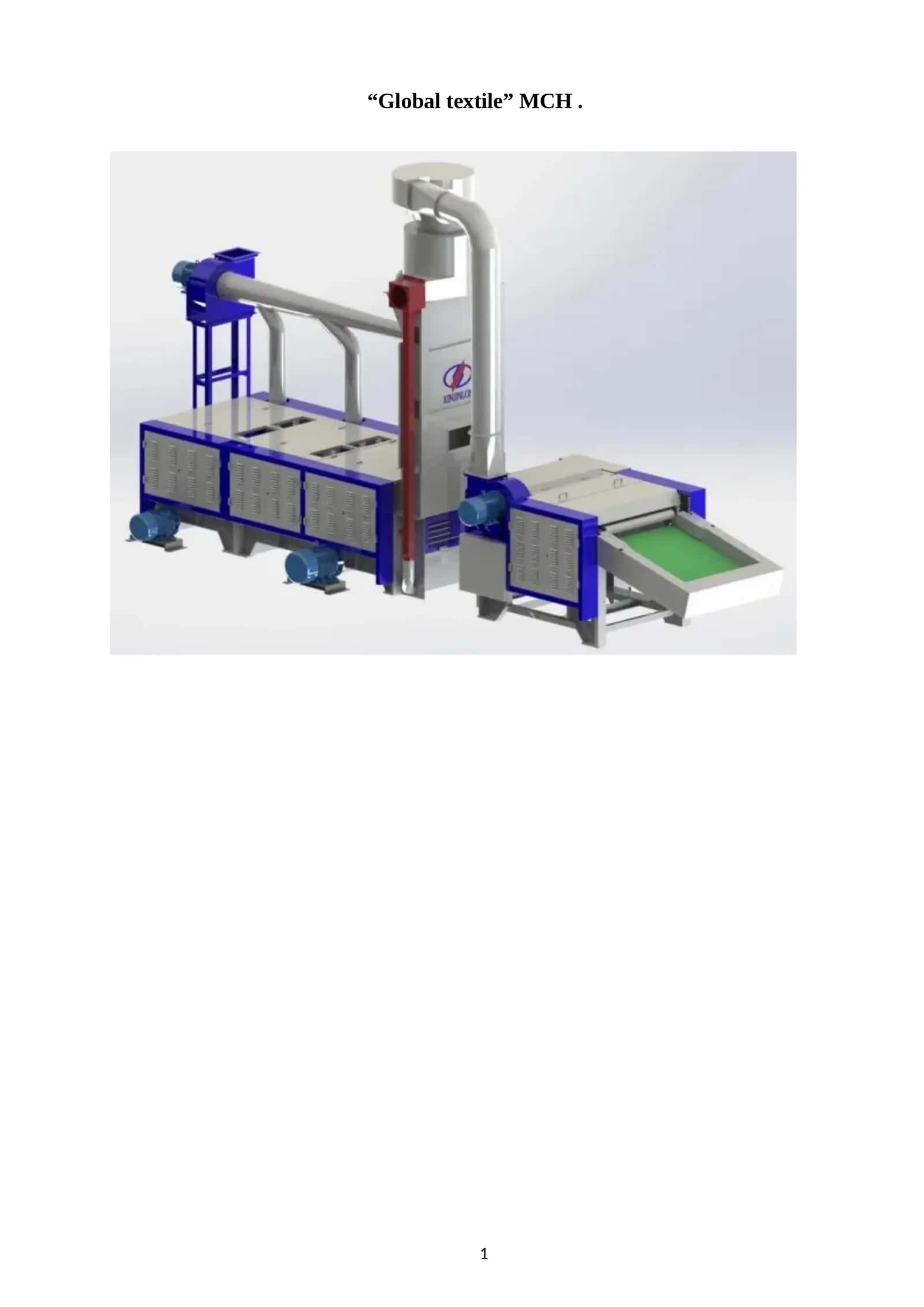 Global textile MCH Ip yigiruv korxona