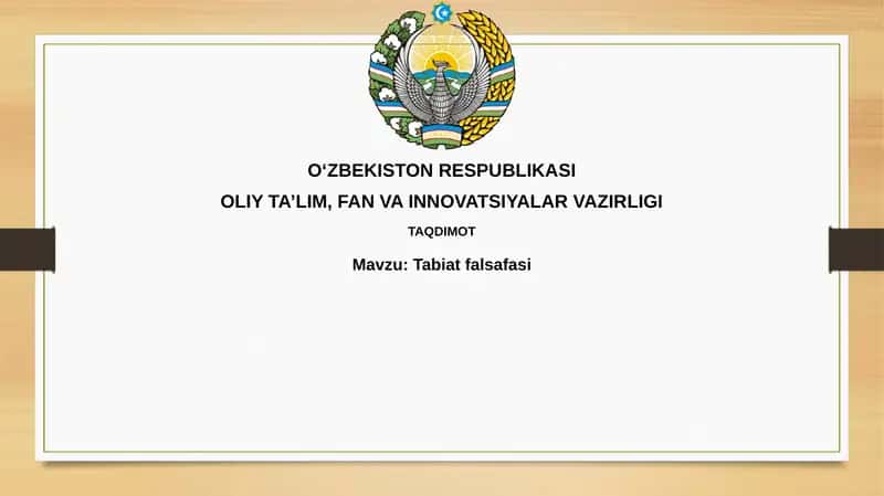 Tabiat Falsafasi