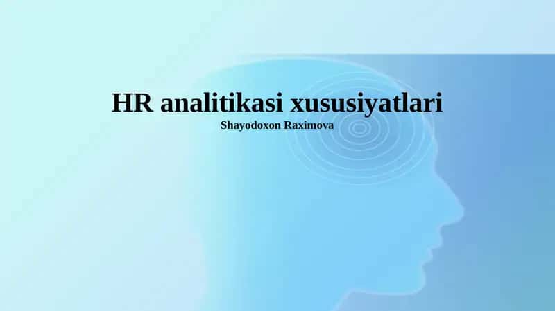 HR analitikasi