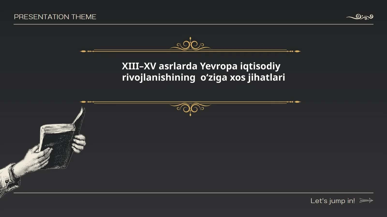 XIII–XV asrlarda Yevropa iqtisodiy rivojlanishining o‘ziga xos jihatlari