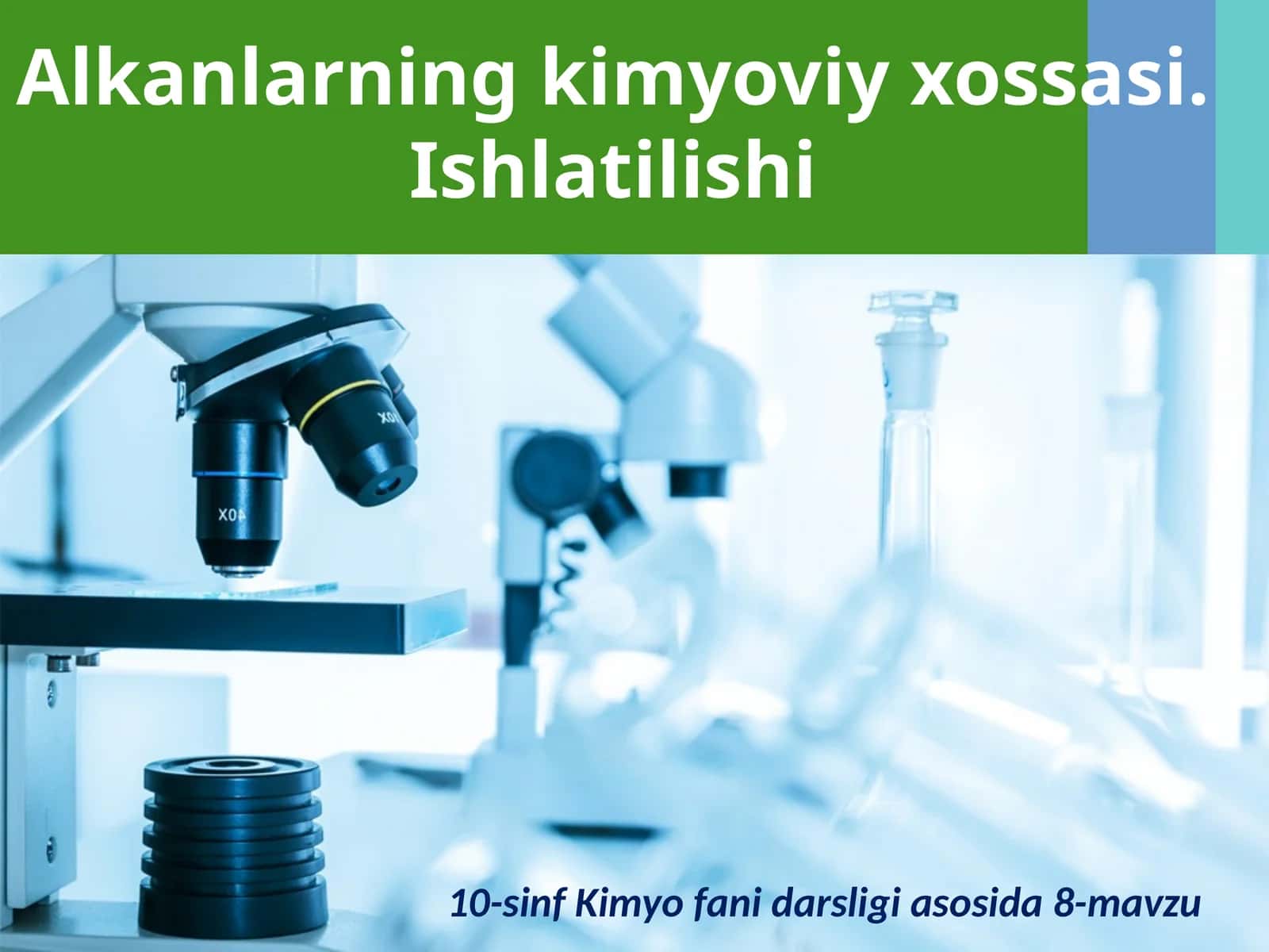 Alkanlarning kimyoviy xossasi. Ishlatilishi