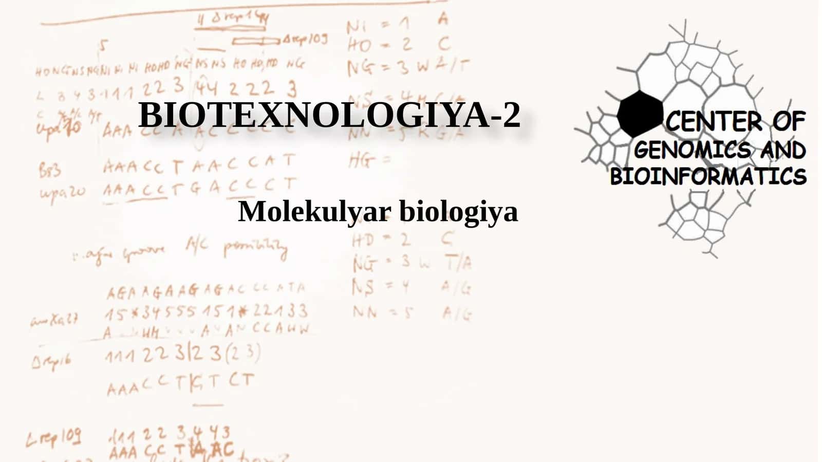 Molekulyarbiologiya